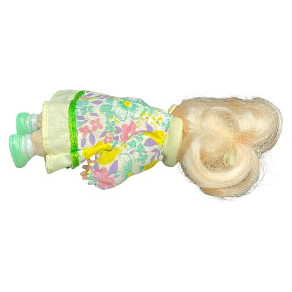 Vintage Precious Moments Doll Carolyne Friendship Garden Doll Blonde 5.25" 1998 - Picture 9 of 14